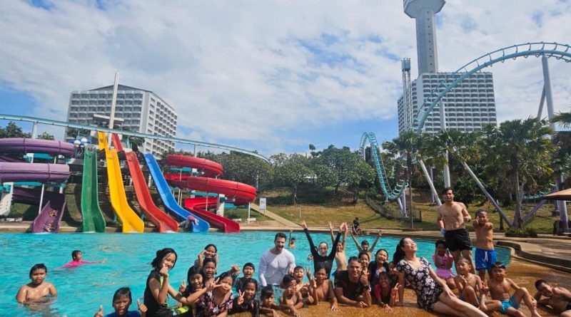 Lufthansa invites AEC’ s children to Pattaya Park
